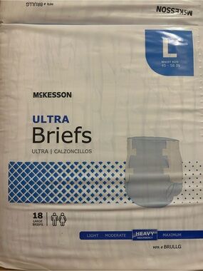 McKesson Ultra Briefs Large -